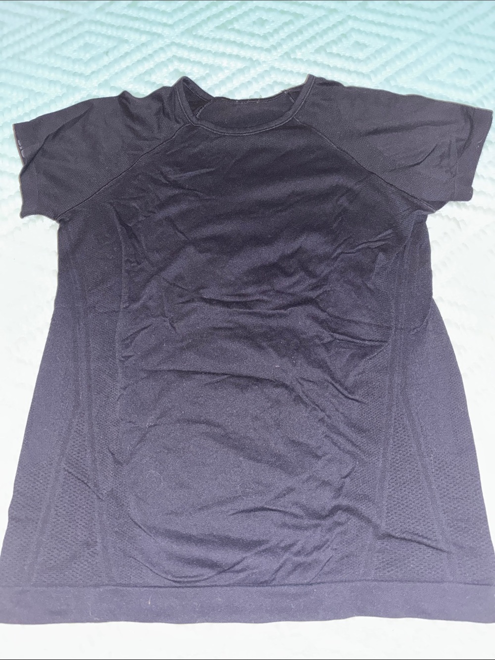 Athleta Black Short Sleeve Kids Active Tee